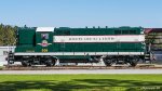 ACWR 896 / GP7 restored, now on display in front of the Office 